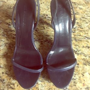 Navy Jill Sander heel